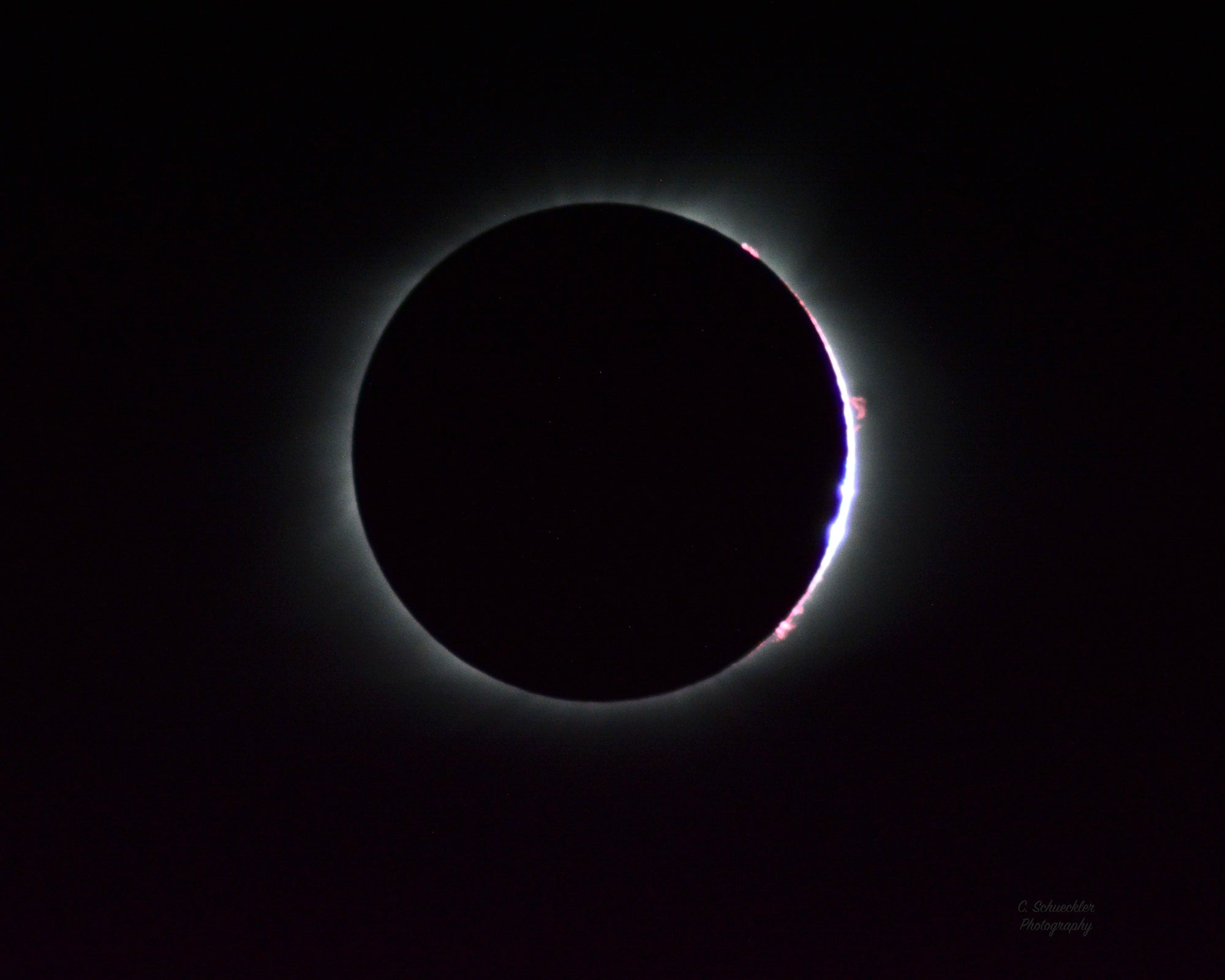 Night Skies 2017 Solar Eclipse -Baley's Beads