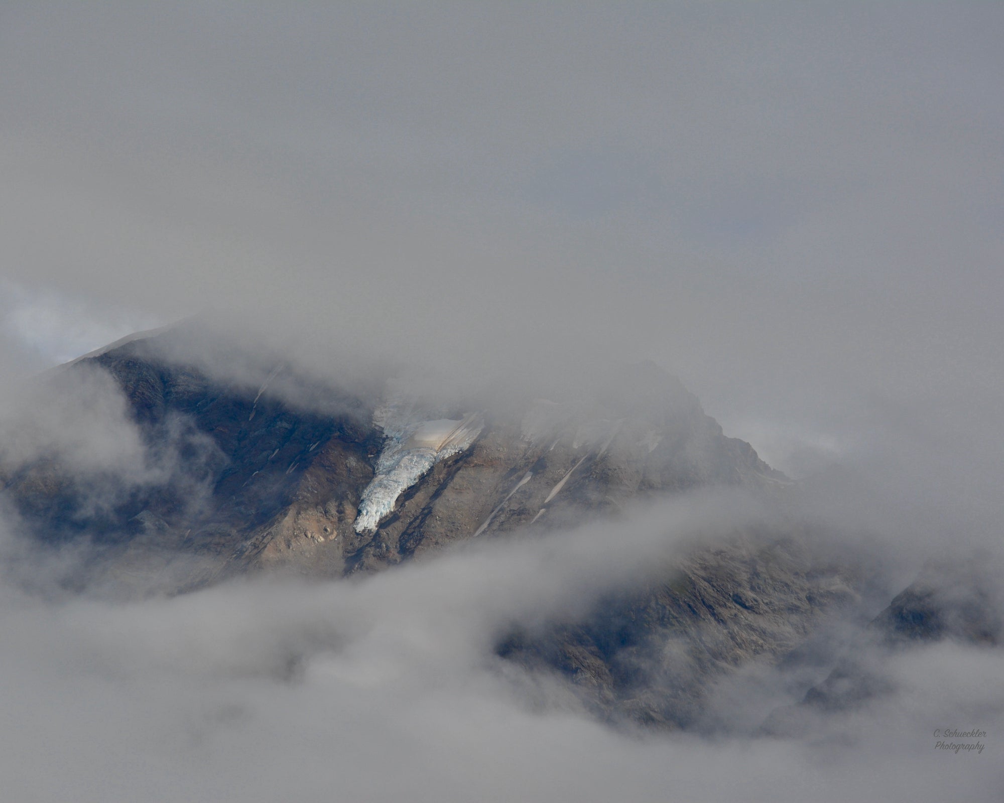 Alaska - Ice On Mountain