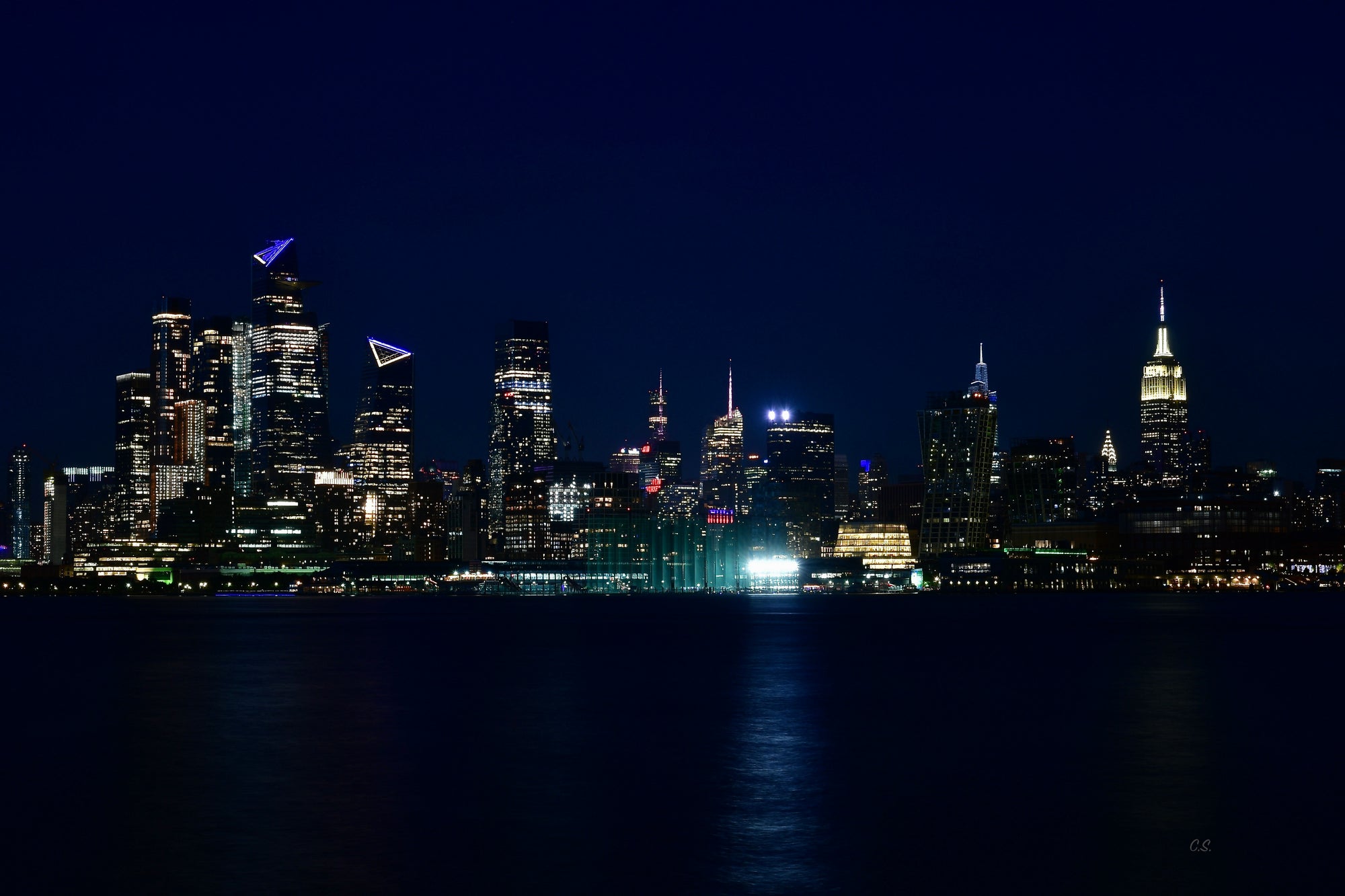 The Big Apple - NYC Skyline @ Night