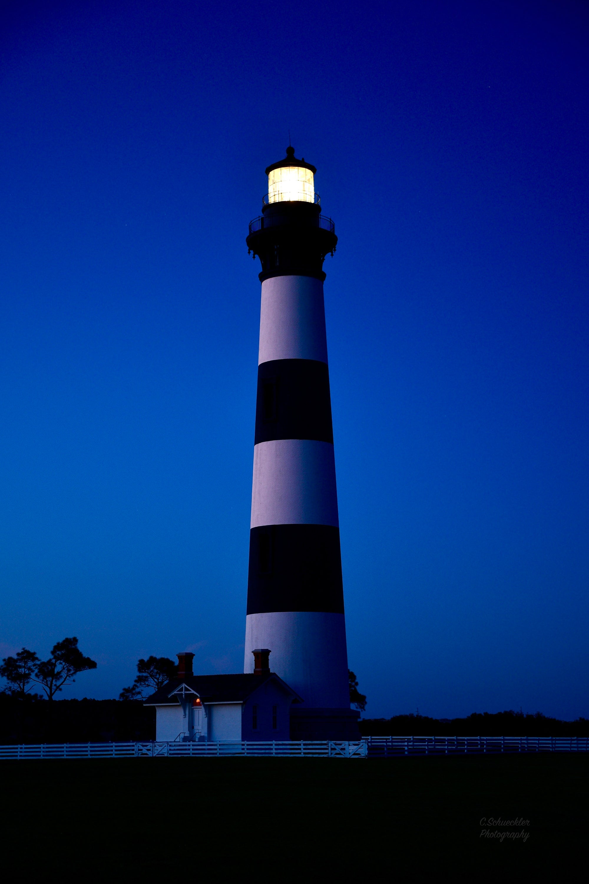 OBX Bodie Lighthouse - Night