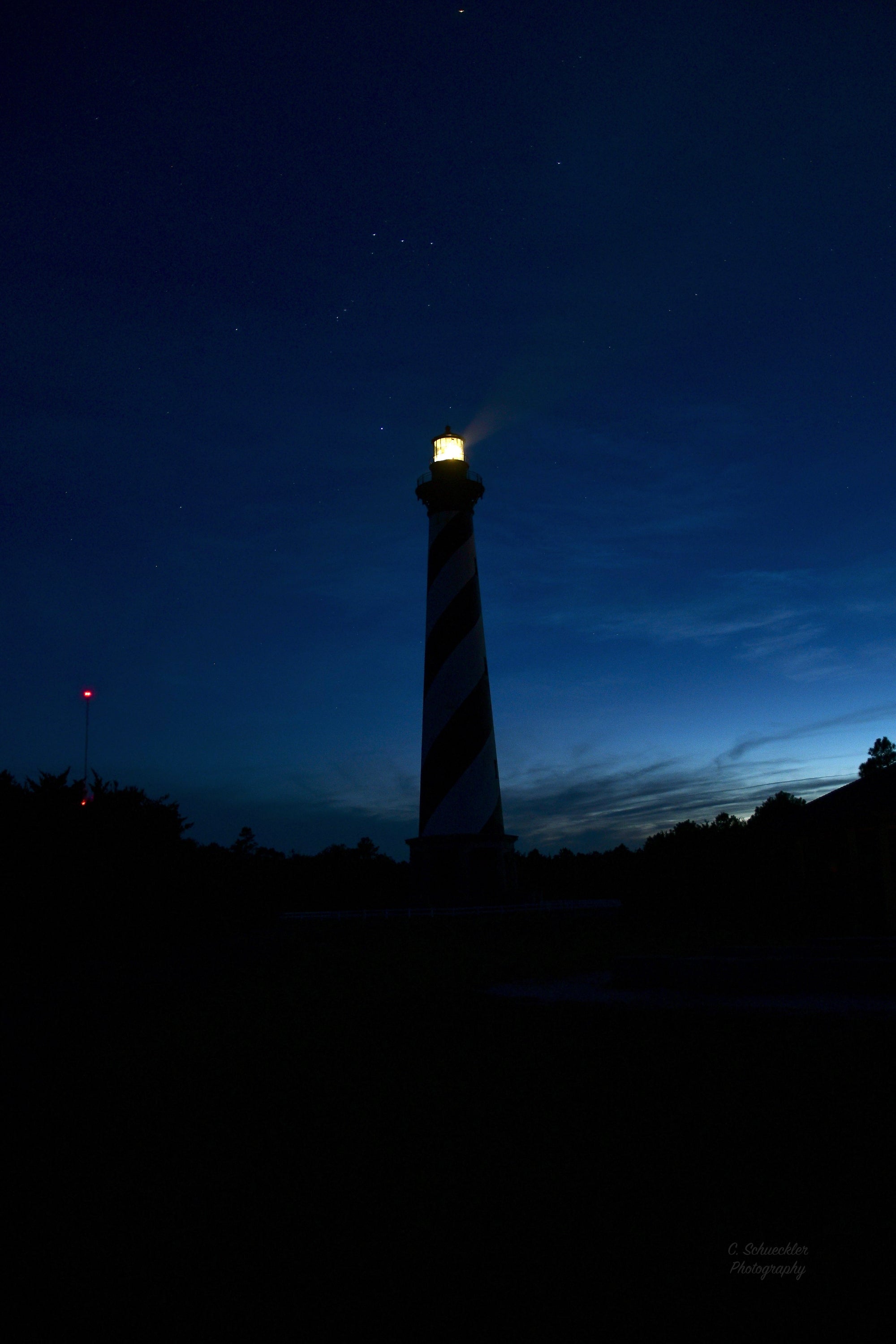 OBX Cape Hatteras Lighthouse - Night